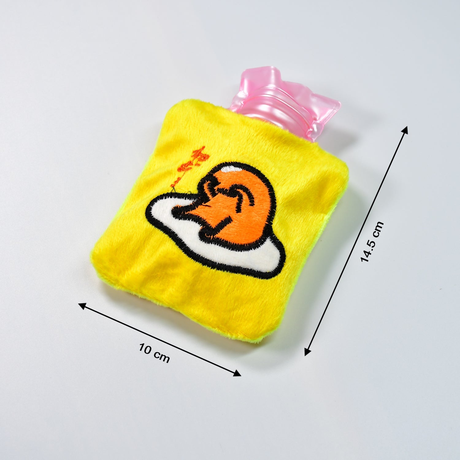 6515 Yellow Duck Head Small Hot Water Bag with Cover for Pain Relief, Neck, Shoulder Pain and Hand, Feet Warmer, Menstrual Cramps. DeoDap 6515 Yellow Duck Head Small Hot Water Bag with Cover for Pain Relief, Neck, Shoulder Pain and Hand, Feet Warmer, Menstrual Cramps. DeoDap